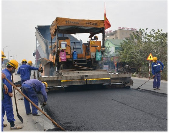 Bê tông nhựa nóng - giải pháp bảo trì truyền thống