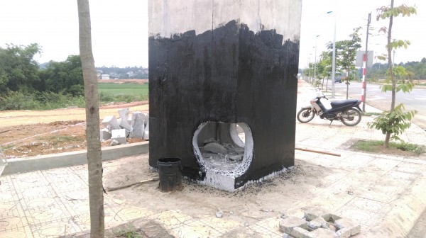 Bitum quét cống xi măng